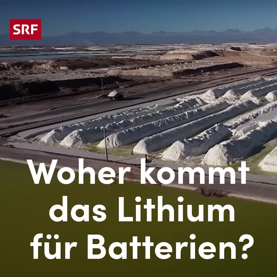 Woher kommt das Lithium für Batterien?